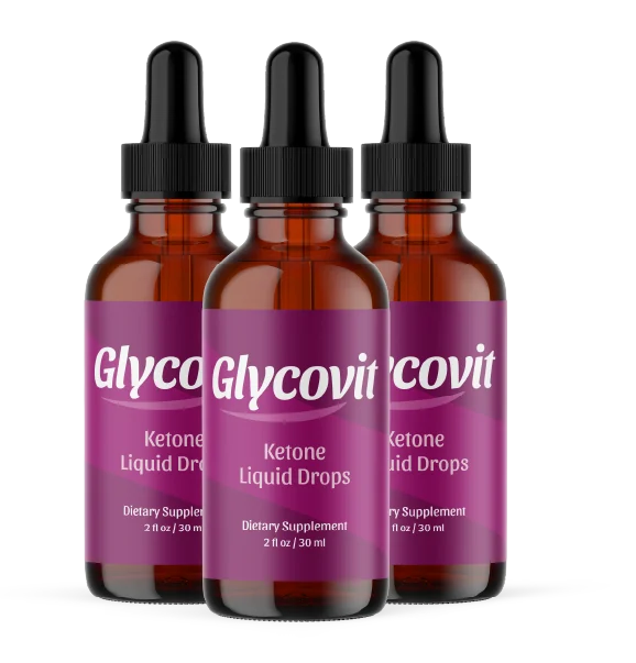Glycovit Ketone Liquid Drops 2fl oz Blood Sugar Balance 8 Botanicals